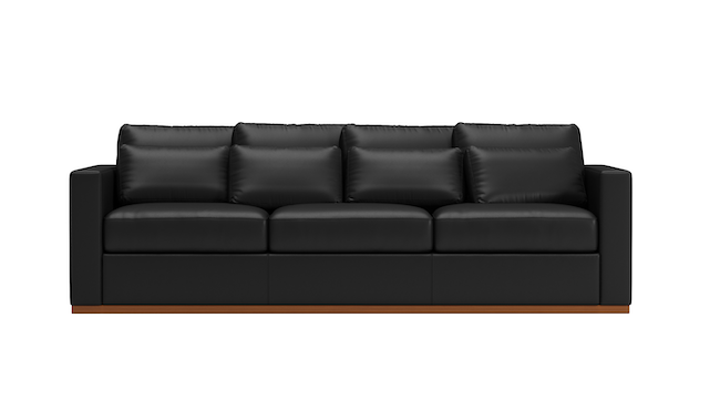 Cuddle Cloud | Leather | Sofa | 108" | CertiPUR-US Premium Foam | STYLNN®️ - STYLNN®