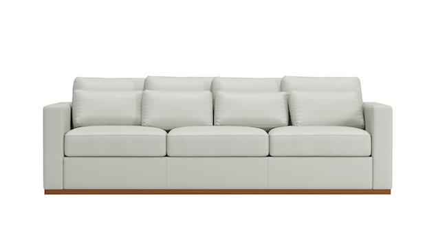 Cuddle Cloud | Leather | Sofa | 108" | CertiPUR-US Premium Foam | STYLNN®️ - STYLNN®