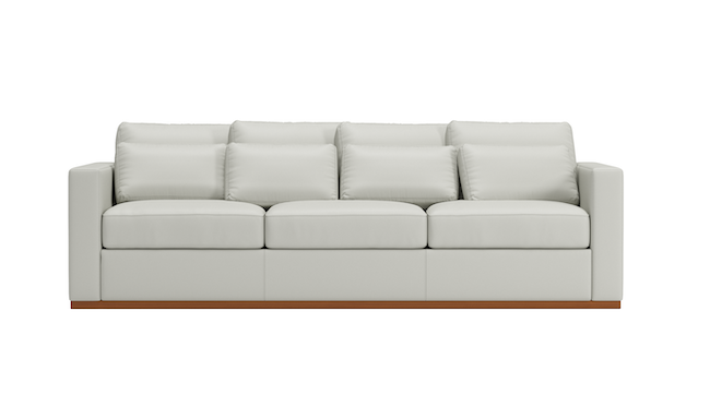 Cuddle Cloud | Leather | Sofa | 96" | CertiPUR-US Premium Foam | STYLNN®️