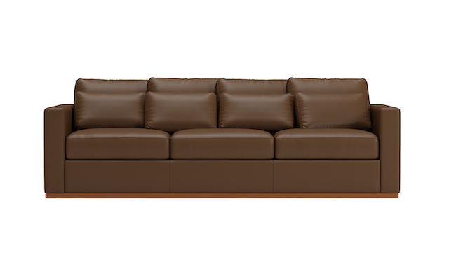 Cuddle Cloud | Leather | Sofa | 108" | CertiPUR-US Premium Foam | STYLNN®️ - STYLNN®