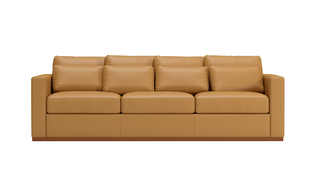 Cuddle Cloud | Leather | Sofa | 96" | CertiPUR-US Premium Foam | STYLNN®️