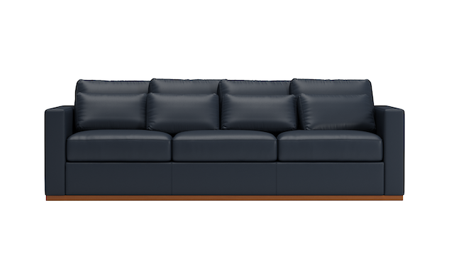 Cuddle Cloud | Leather | Sofa | 108" | CertiPUR-US Premium Foam | STYLNN®️ - STYLNN®