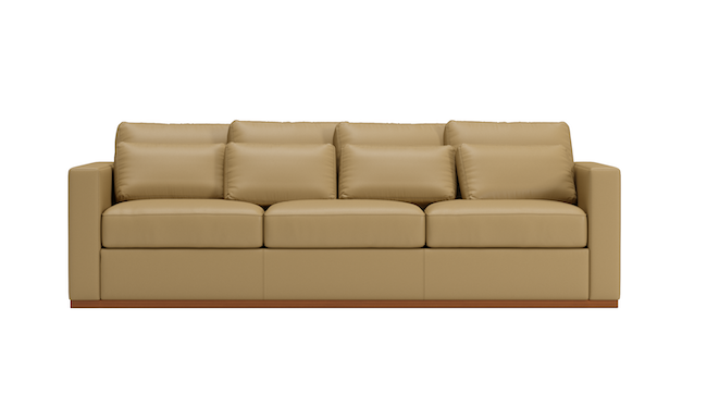 Cuddle Cloud | Leather | Sofa | 108" | CertiPUR-US Premium Foam | STYLNN®️ - STYLNN®