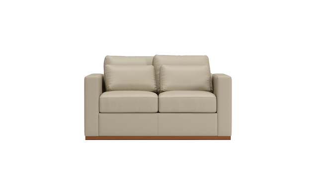 Cuddle Cloud | Leather | Sofa | 58" | CertiPUR-US Premium Foam | STYLNN®️