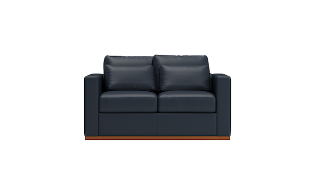Cuddle Cloud | Leather | Sofa | 58" | CertiPUR-US Premium Foam | STYLNN®️ - STYLNN®