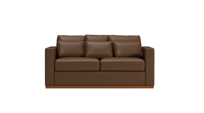 Cuddle Cloud | Leather | Sofa | 68" | CertiPUR-US Premium Foam | STYLNN®️ - STYLNN®