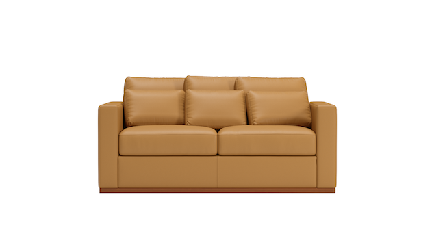 Cuddle Cloud | Leather | Sofa | 68" | CertiPUR-US Premium Foam | STYLNN®️ - STYLNN®