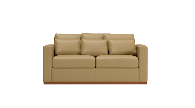 Cuddle Cloud | Leather | Sofa | 68" | CertiPUR-US Premium Foam | STYLNN®️ - STYLNN®