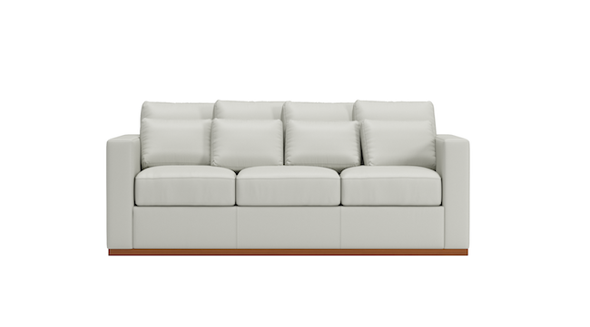 Cuddle Cloud | Leather | Sofa | 88" | CertiPUR-US Premium Foam | STYLNN®️