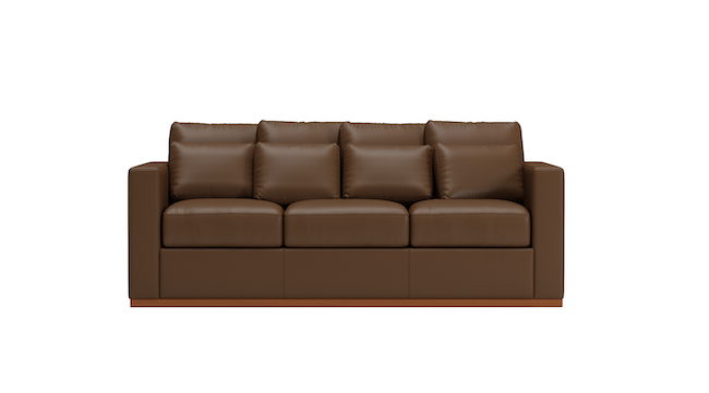Cuddle Cloud | Leather | Sofa | 88" | CertiPUR-US Premium Foam | STYLNN®️ - STYLNN®