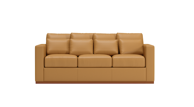 Cuddle Cloud | Leather | Sofa | 88" | CertiPUR-US Premium Foam | STYLNN®️ - STYLNN®