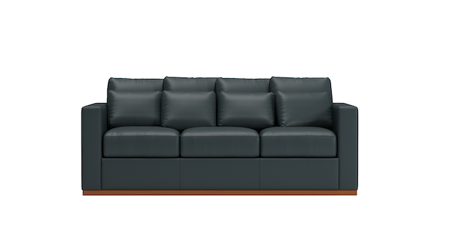 Cuddle Cloud | Leather | Sofa | 88" | CertiPUR-US Premium Foam | STYLNN®️ - STYLNN®
