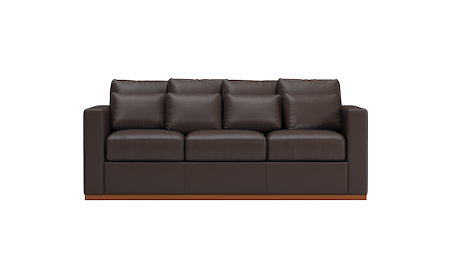 Cuddle Cloud | Leather | Sofa | 88" | CertiPUR-US Premium Foam | STYLNN®️ - STYLNN®