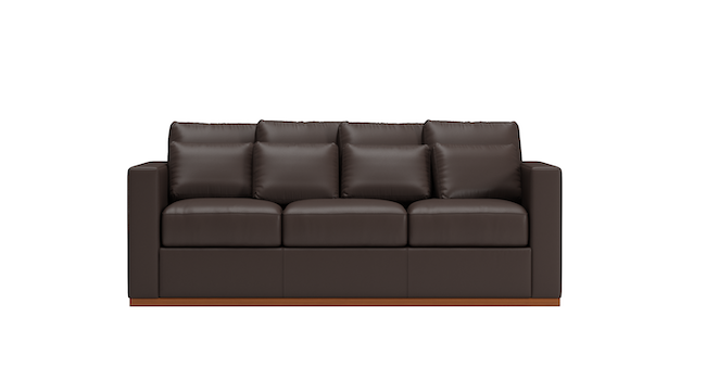 Cuddle Cloud | Leather | Sofa | 88" | CertiPUR-US Premium Foam | STYLNN®️