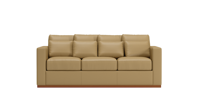 Cuddle Cloud | Leather | Sofa | 88" | CertiPUR-US Premium Foam | STYLNN®️ - STYLNN®
