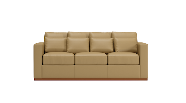 Cuddle Cloud | Leather | Sofa | 88" | CertiPUR-US Premium Foam | STYLNN®️