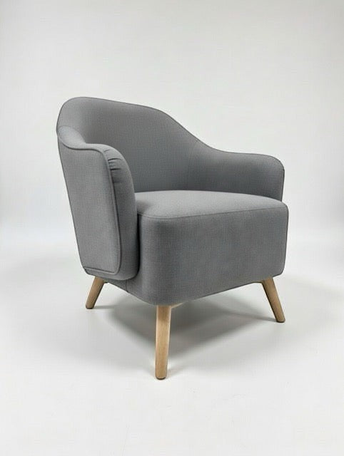 Curved Tub Chair | 31" Organic Latex Eco Chair | STYLNN®️ - STYLNN®