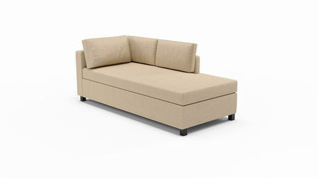 Del Rose | Right Sofa Bumper | 80" | Latex | Eco-Friendly | STYLNN®️ - STYLNN®