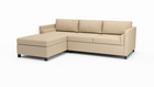 Del Rose | Left Chaise Sectional | 72