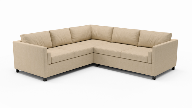 Del Rose | Sectional | 96" x 96" | Latex | Eco-Friendly | STYLNN®️ - STYLNN®