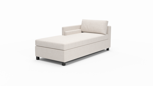 Del Rose | Left Arm Chaise | 72