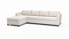 Del Rose | Left Chaise Sectional | 115