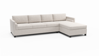 Del Rose | Right Chaise Sectional | 115