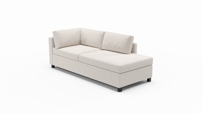 Del Rose | Right Sofa Bumper | 80" | CertiPUR-US Premium Foam | STYLNN®️ - STYLNN®