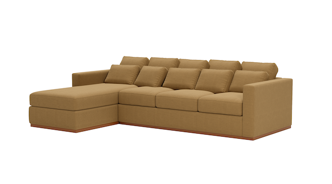 Cuddle Cloud | Left Chaise Sectional | 72" x 115" | Latex | Eco-Friendly | STYLNN®️