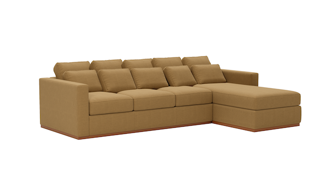 Cuddle Cloud | Right Chaise Sectional | 115" x 72" | Latex | Eco-Friendly | STYLNN®️ - STYLNN®