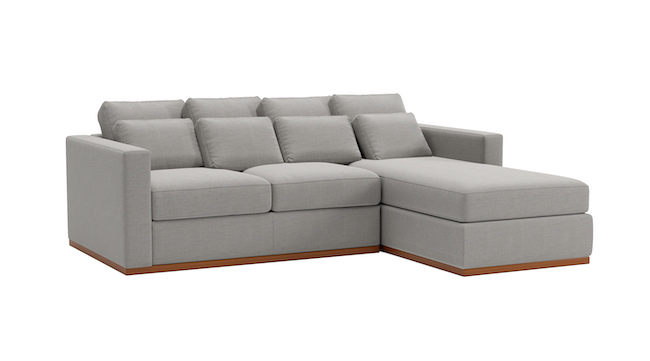 Cuddle Cloud | Right Chaise Sectional | 102" x 72" | Latex | Eco-Friendly | STYLNN®️ - STYLNN®
