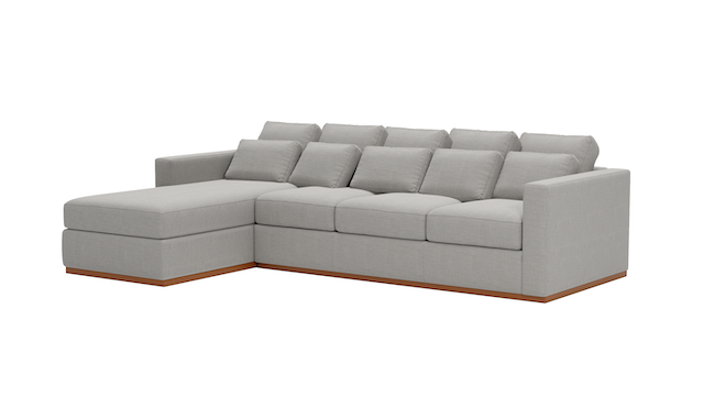 Cuddle Cloud | Left Chaise Sectional | 72