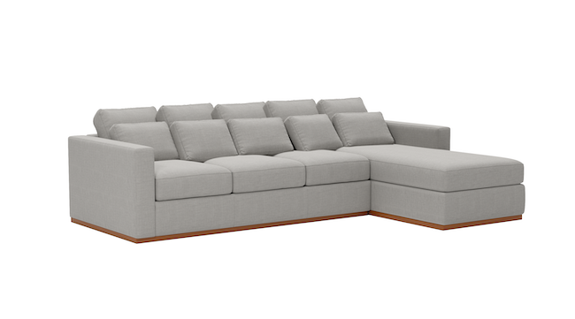 Cuddle Cloud | Right Chaise Sectional | 115" x 72" | Latex | Eco-Friendly | STYLNN®️ - STYLNN®