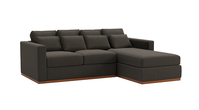 Cuddle Cloud | Right Chaise Sectional | 102" x 72" | Latex | Eco-Friendly | STYLNN®️