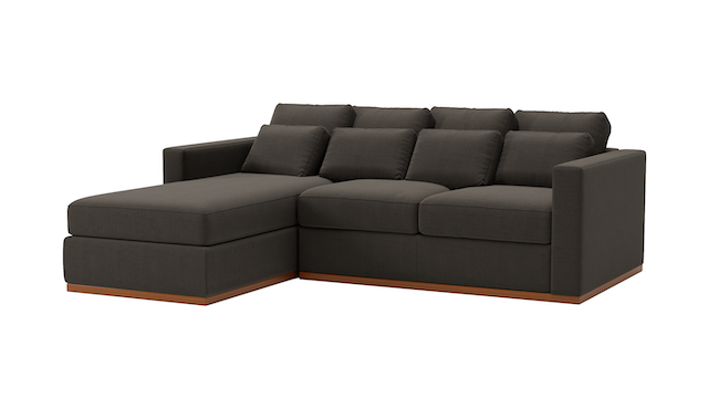 Cuddle Cloud | Left Chaise Sectional | 72" x 102" | Latex | Eco-Friendly | STYLNN®️