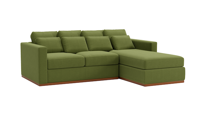 Cuddle Cloud | Right Chaise Sectional | 102" x 72" | Latex | Eco-Friendly | STYLNN®️