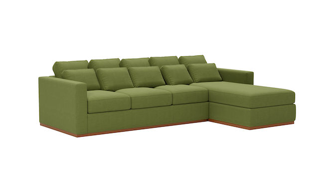 Cuddle Cloud | Right Chaise Sectional | 115" x 72" | Latex | Eco-Friendly | STYLNN®️ - STYLNN®