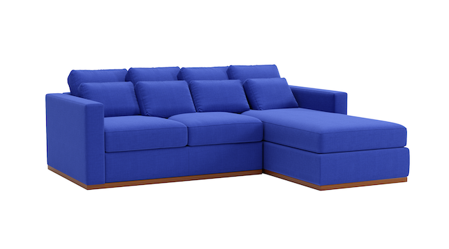 Cuddle Cloud | Right Chaise Sectional | 102" x 72" | Latex | Eco-Friendly | STYLNN®️ - STYLNN®