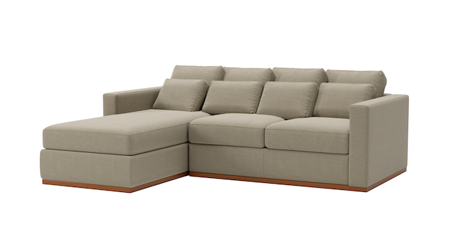 Cuddle Cloud | Left Chaise Sectional | 72" x 102" | Latex | Eco-Friendly | STYLNN®️ - STYLNN®