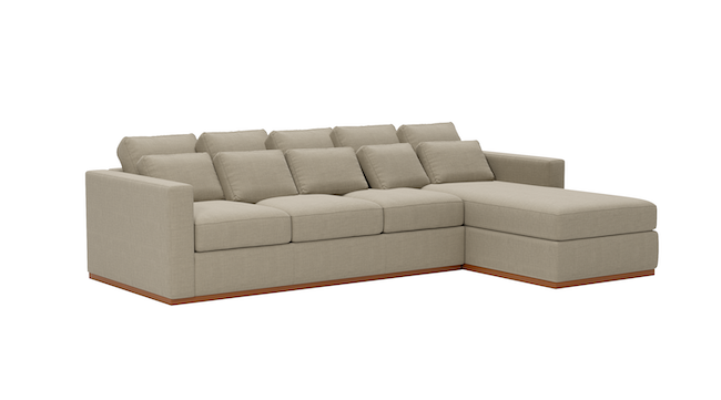 Cuddle Cloud | Right Chaise Sectional | 115" x 72" | Latex | Eco-Friendly | STYLNN®️ - STYLNN®