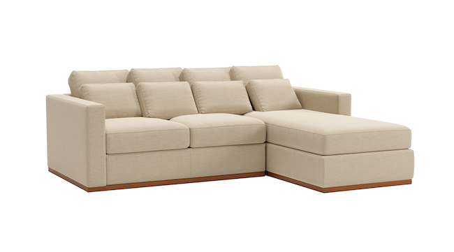 Cuddle Cloud | Right Chaise Sectional | 102" x 72" | Latex | Eco-Friendly | STYLNN®️ - STYLNN®