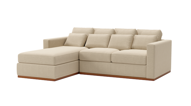 Cuddle Cloud | Left Chaise Sectional | 72" x 102" | Latex | Eco-Friendly | STYLNN®️ - STYLNN®