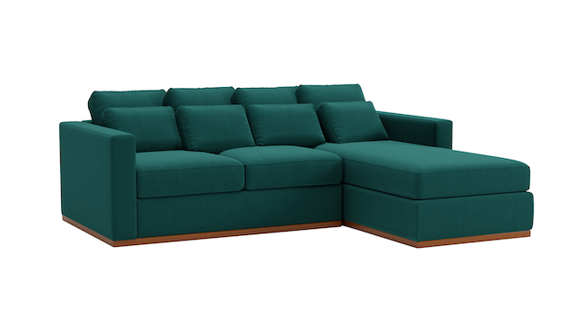 Cuddle Cloud | Right Chaise Sectional | 102" x 72" | Latex | Eco-Friendly | STYLNN®️ - STYLNN®