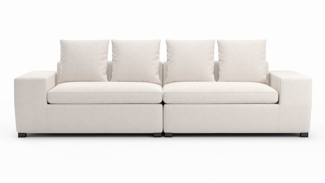 Foamfinity Accent Modular  | Sectional| 112" | CertiPUR-US Premium Foam | STYLNN®️ - STYLNN®