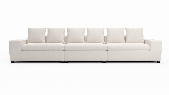 Foamfinity Accent Modular  | Sectional| 156" | CertiPUR-US Premium Foam | STYLNN®️ - STYLNN®