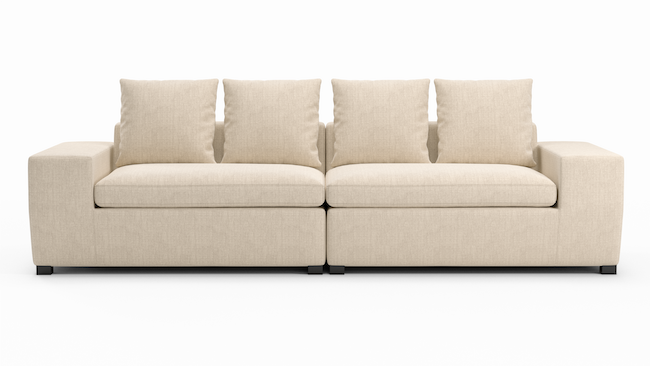 Foamfinity Accent Modular  | Sectional| 112" | CertiPUR-US Premium Foam | STYLNN®️ - STYLNN®