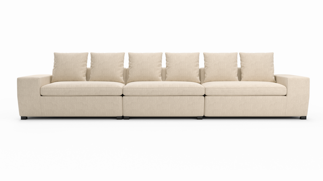 Foamfinity Accent Modular  | Sectional| 156" | CertiPUR-US Premium Foam | STYLNN®️ - STYLNN®