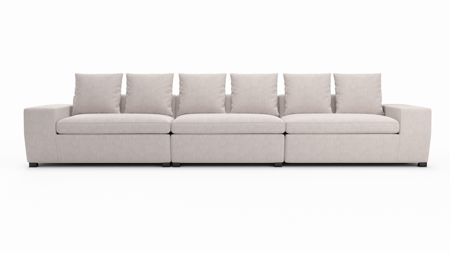Foamfinity Accent Modular  | Sectional| 156" | CertiPUR-US Premium Foam | STYLNN®️ - STYLNN®