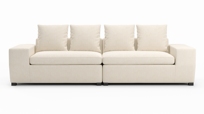 Foamfinity Accent Modular  | Sectional| 112" | CertiPUR-US Premium Foam | STYLNN®️ - STYLNN®