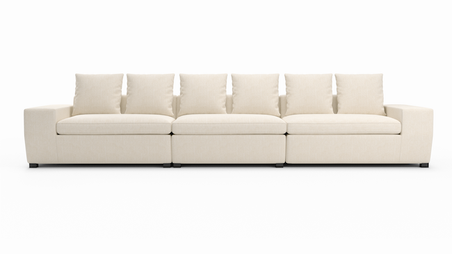Foamfinity Accent Modular  | Sectional| 156" | CertiPUR-US Premium Foam | STYLNN®️ - STYLNN®